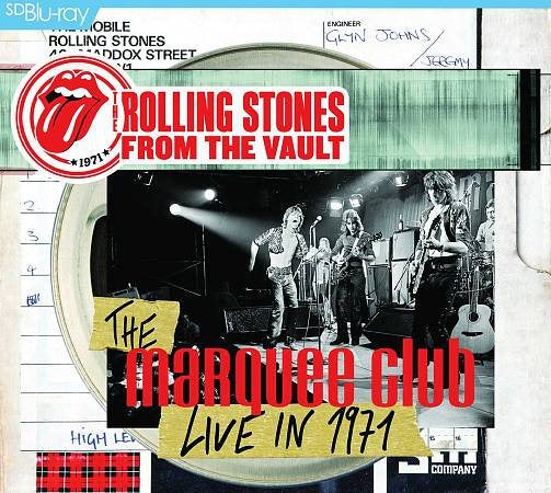 The Rolling Stones - The Rolling Stones Desde la bóveda: The Marquee Club en vivo en 1971 (Cd/Blu-Ray) [Blu-Ray]
