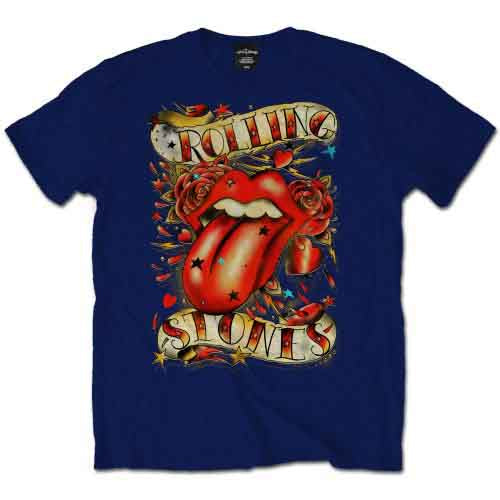 Camiseta de The Rolling Stones - Tongue &amp; Stars