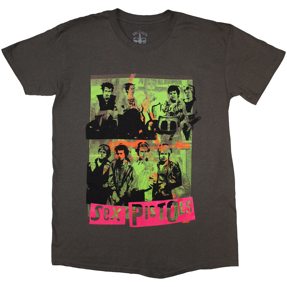 The Sex Pistols Band Green Montage [T-Shirt]