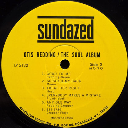 Otis Redding - Álbum The Soul [Vinilo]