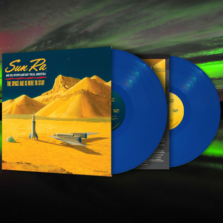 Sun Ra The Space Age Is Here To Stay (Lunar Blue) Vinyl - Paladin Vinyl