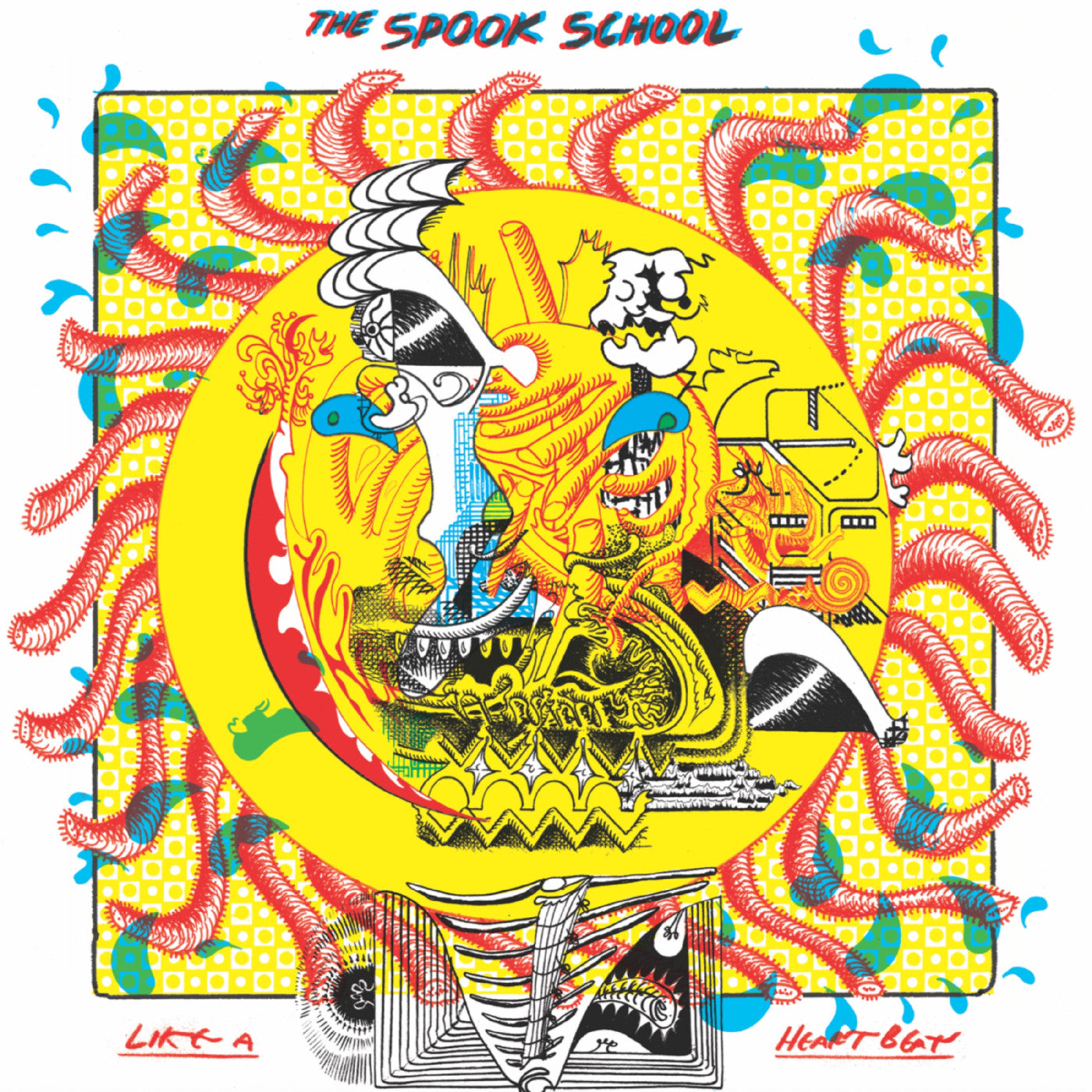 The Spook School - Like A Heartbeat (Blue & Yellow Splatter Vinyl) [Vinyl]
