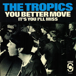 The Tropics - Será mejor que te muevas / Te extrañaré a ti (VINILO ROJO) [Vinilo]