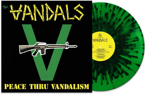 The Vandals - Peace Thru Vandalism - Green/ black Splatter [Vinyl]