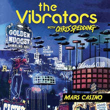 The Vibrators - Mars Casino - Salpicaduras de neblina púrpura/azul (vinilo de color, púrpura, azul, salpicaduras) [Vinilo]
