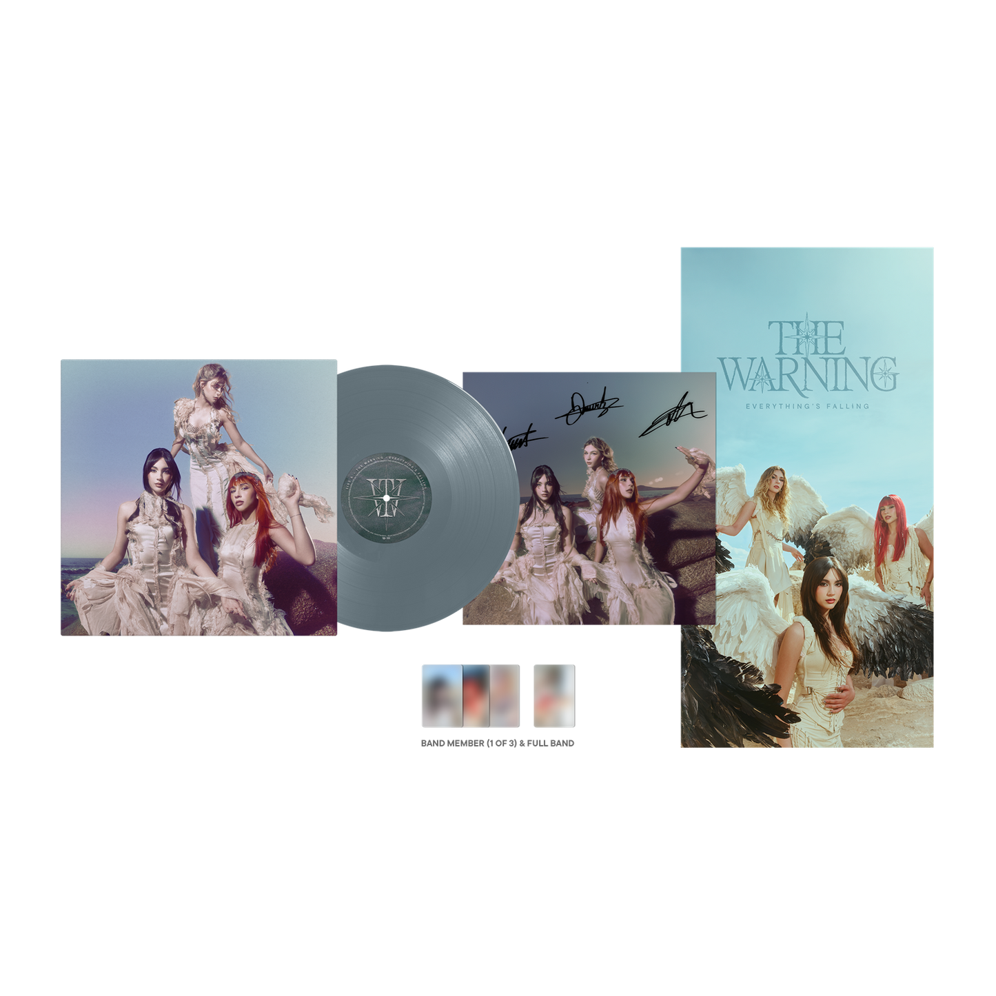 The Warning - Everything’s Falling (Indie Exclusive) [Deep Ocean Lp] [Signed Insert/Alt Cover] [Vinyl]