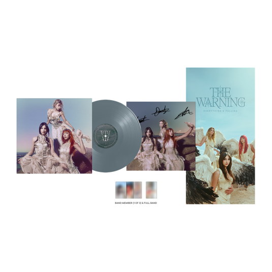 The Warning - Everything’s Falling (Indie Exclusive) [Deep Ocean Lp] [Signed Insert/Alt Cover] [Vinyl]