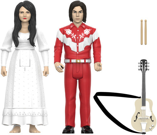 Super7 - The White Stripes - ReAction Figures Wv2 - Elephant 2-Pack (Action Figure) [Action Figure]