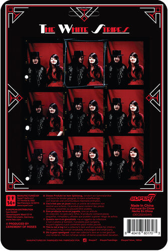 Super7 - White Stripes - ReAction Figures Wv1 - Get Behind Me Satan 2-Pack (Action Figure, Collectible) [Action Figure]