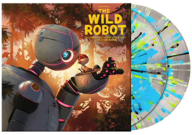 Kris Bowers - THE WILD ROBOT Original Motion Picture Soundtrack Music (2LP Clear Splatter) [Vinyl]