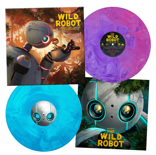 THE WILD ROBOT Original Motion Picture Soundtrack Music (Deluxe 2xLP "Roz" Hand Poured) [Vinyl]