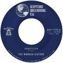 The Womack Sisters - Chauffeur B/W Instrumental [Vinyl]