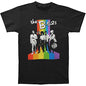 B52s Retro Rainbow Mens T-shirt Officially Licensed