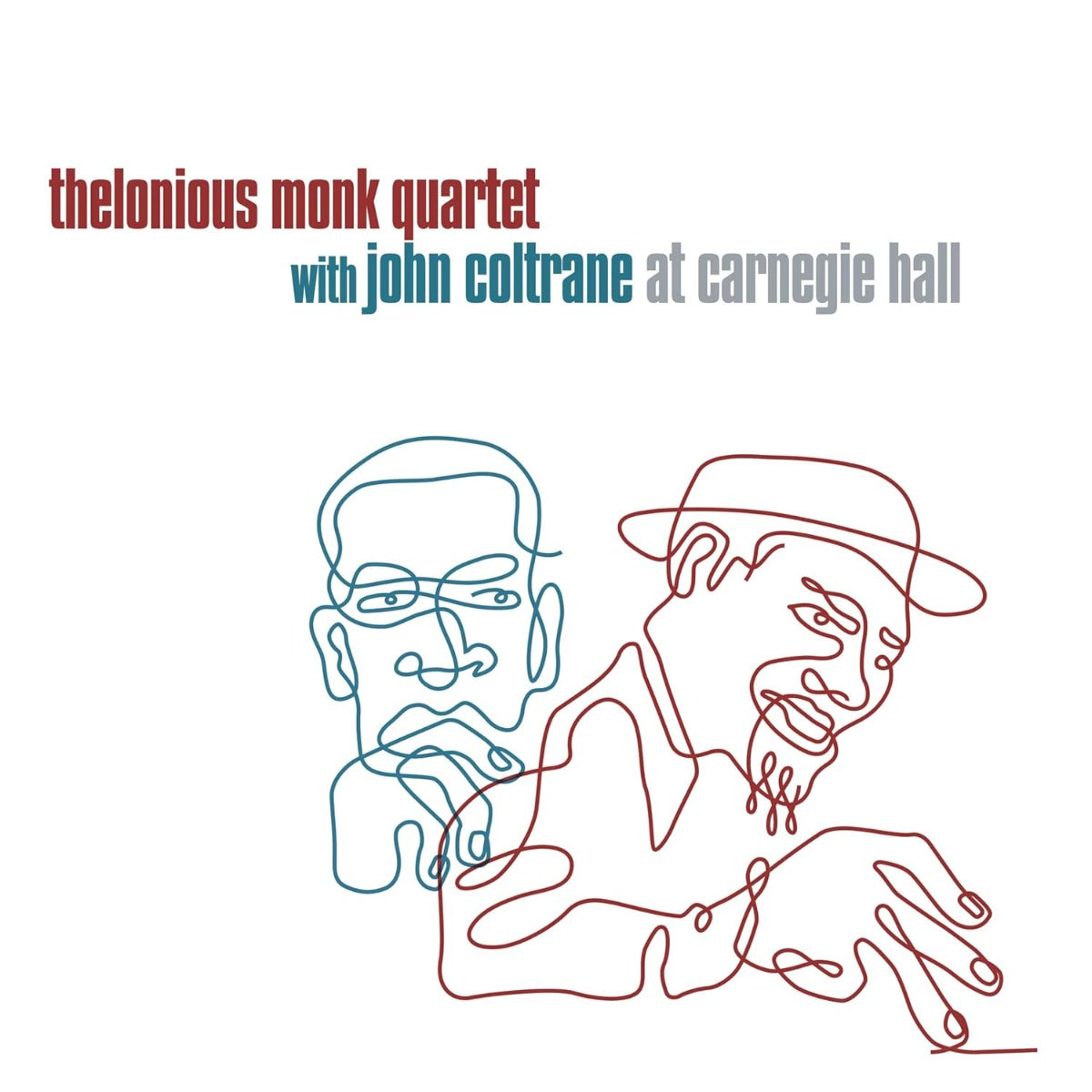 Thelonious Monk Quartet With John Coltrane - Thelonious Monk Quartet With John Coltrane At Carnegie Hall (Limited Edition, Clear Vinyl) (2 Lp's) [Vinyl] - Paladin Vinyl