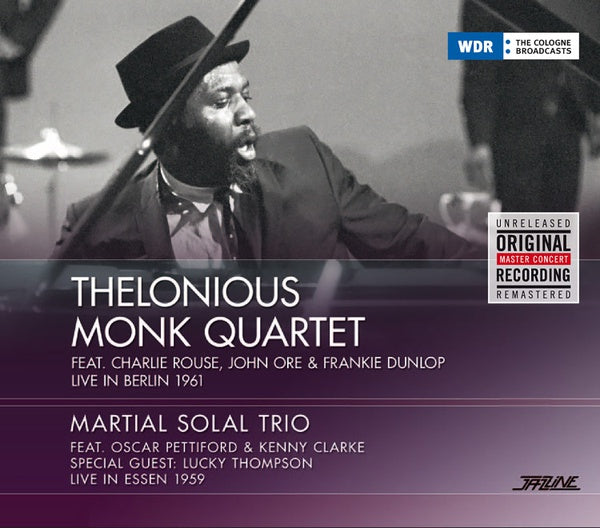 THELONIOUS MONK QUARTET/MARTIAL SOLAL TRIO - Live In Berlin 1961/Live In Essen 1959 [CD]