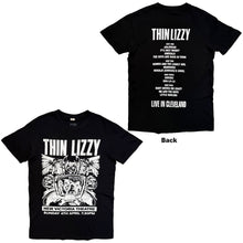 Thin Lizzy - Jailbreak Flyer Cleveland ’76 Unisex T-Shirt (Black) [Apparel]