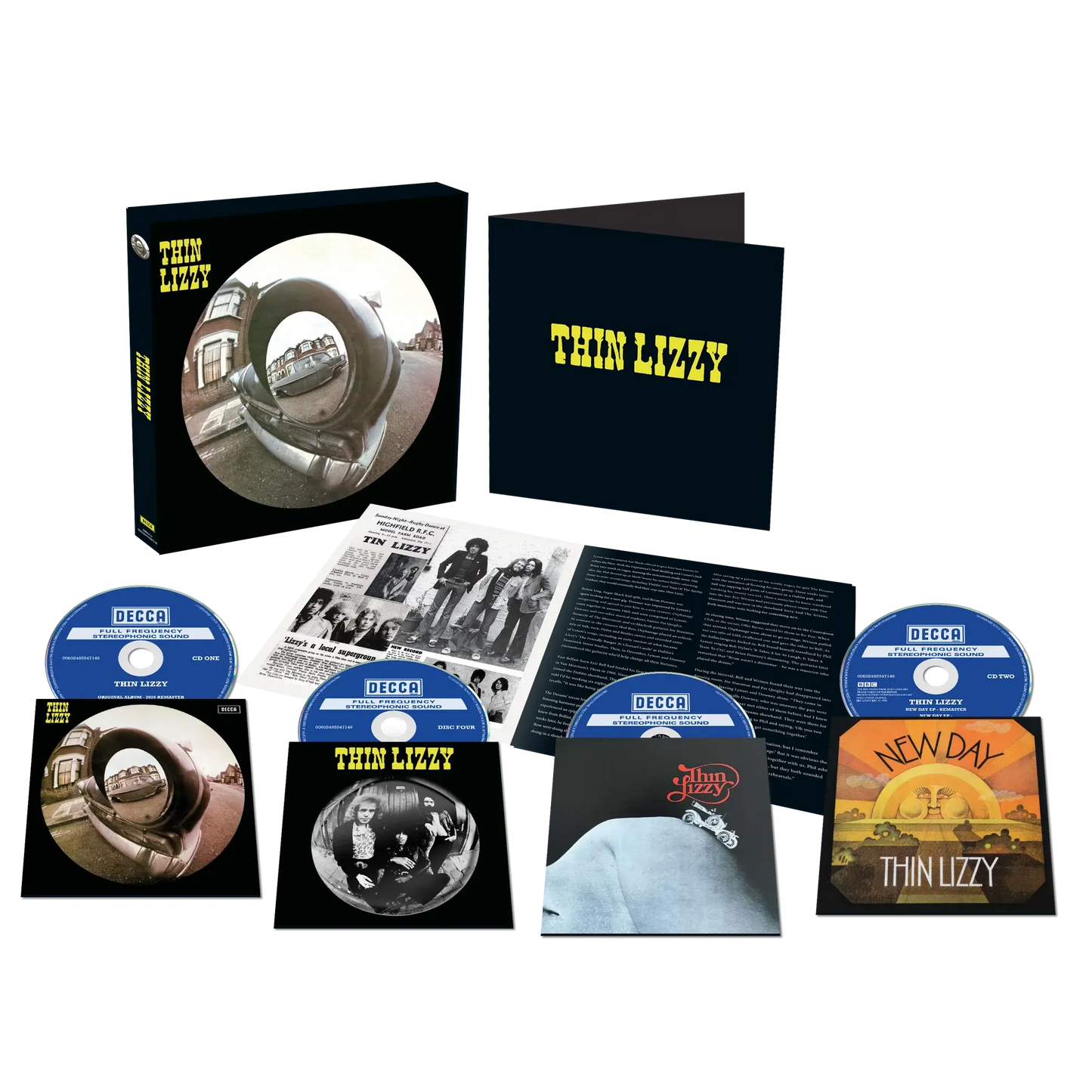 Thin Lizzy - Thin Lizzy (55Th Anniversary) [Super Deluxe 3 CD/Blu-Ray Audio] [CD]
