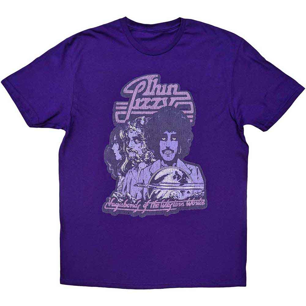 Thin Lizzy - Vagabundos del mundo occidental Mono Distressed [Camiseta]