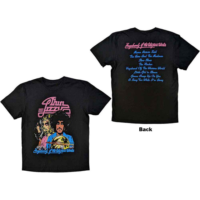 Thin Lizzy Vagabonds of the Western World Tracklist [T-Shirt]