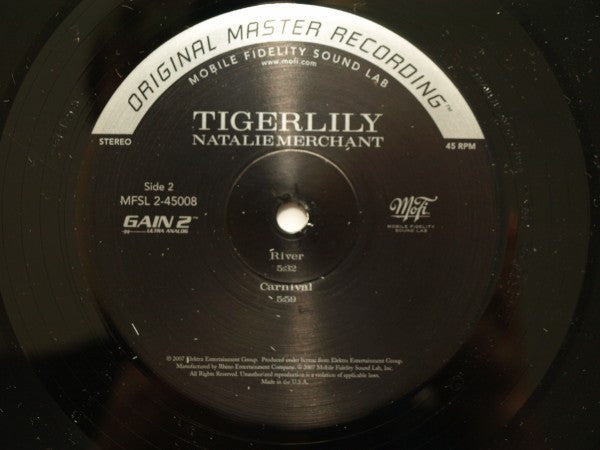 Natalie Merchant - Tigerlily (Mofi, 2 LP de 180 g y 45 RPM) [Vinilo]