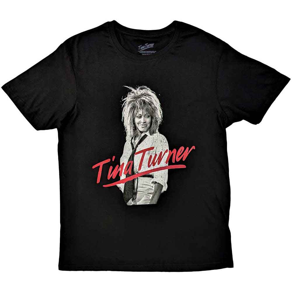 Tina Turner - Camiseta con el logotipo rojo