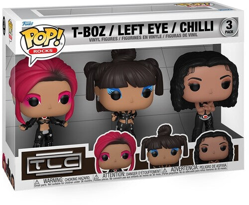 FUNKO POP! Rocks: TLC - Scrubs 3-Pack (Large Item, Action Figure) [Action Figure]