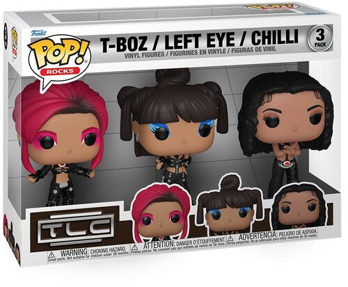 Tlc - FUNKO POP! Rocks: TLC - Scrubs 3-Pack (Large Item, Action Figure) [Action Figure]