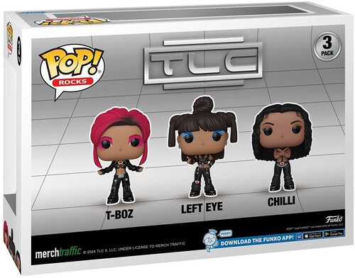 Tlc - FUNKO POP! Rocks: TLC - Scrubs 3-Pack (Large Item, Action Figure) [Action Figure]