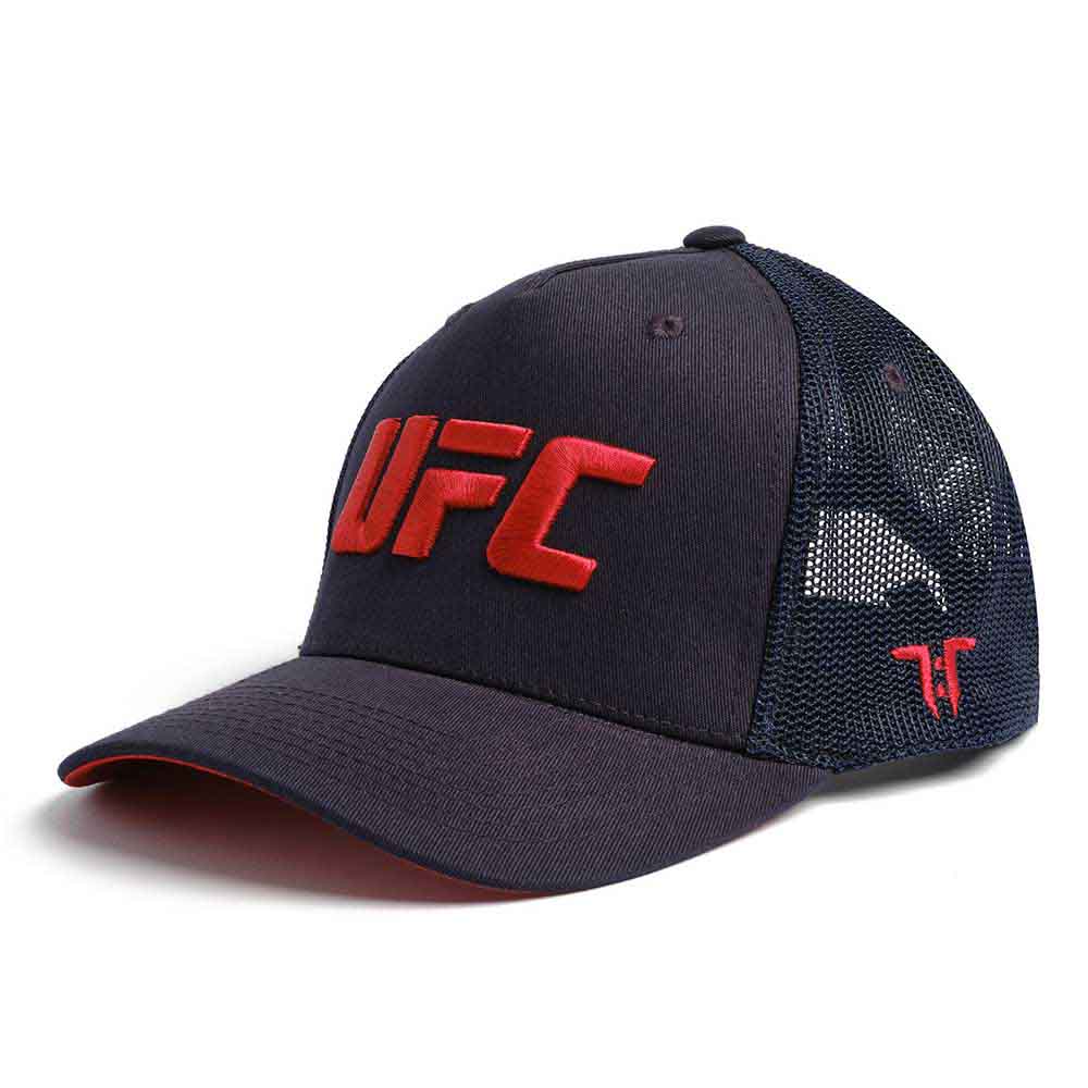 UFC Red Logo Mesh [Hat] Blue