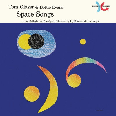 Tom &amp; Dottie Evans Glazer - Canciones del espacio (VINILO ROJO) [Vinilo]