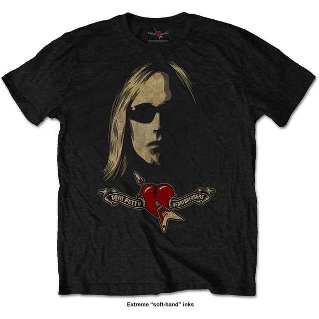 Tom Petty & The Heartbreakers Shades & Logo T-Shirt