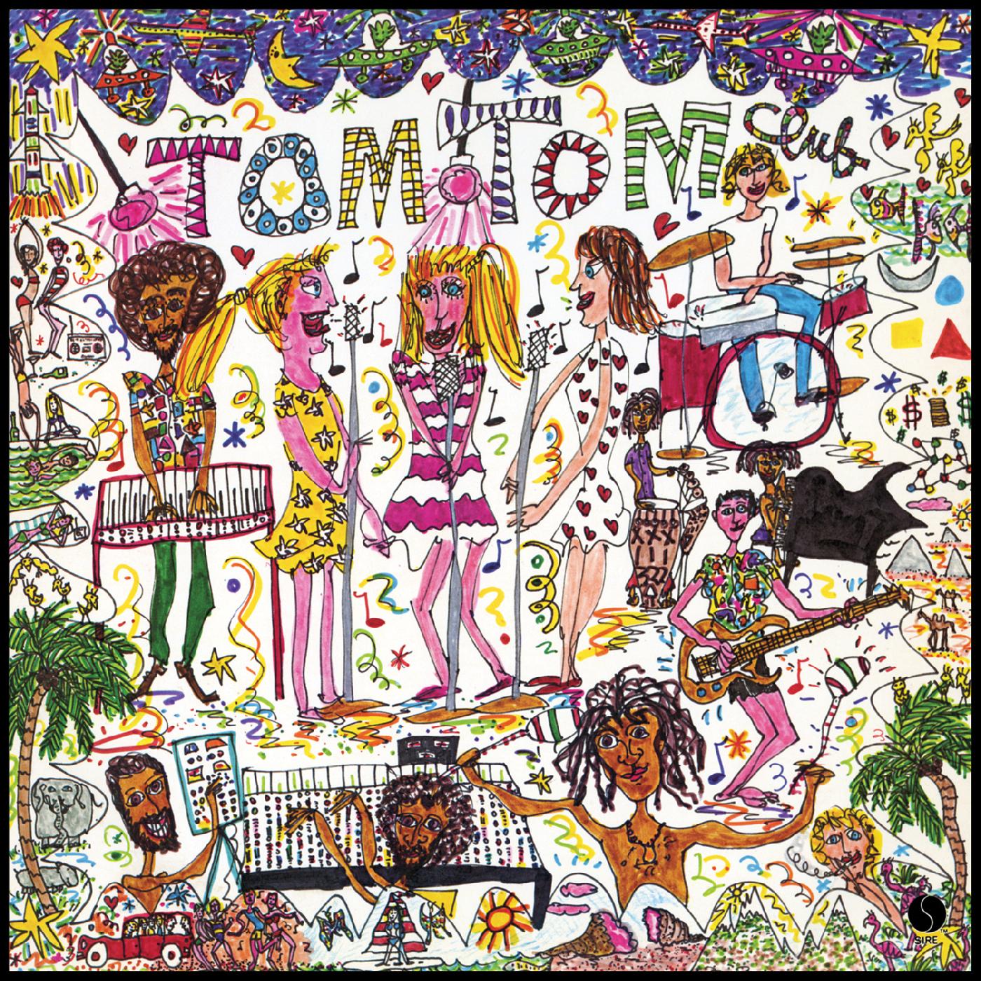 Tom Tom Club (Clear With Pink White & Green Splatter Vinyl) (45Th Anniversary) [Vinyl]