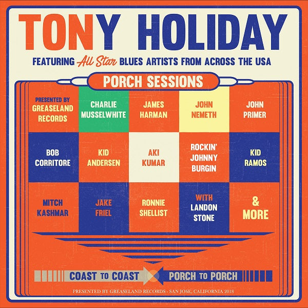 Tony Holiday - Sesiones en el porche [CD]