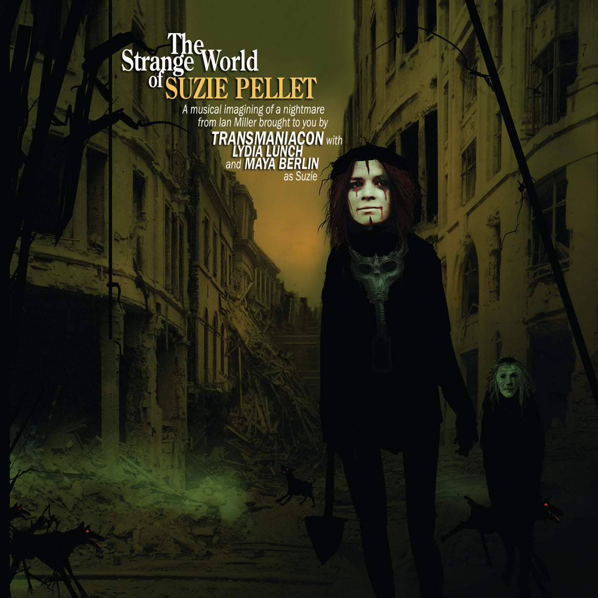 Transmaniacon feat. Lydia Lunch & Maya Berlin - The Strange World Of Suzie Pellet [CD]