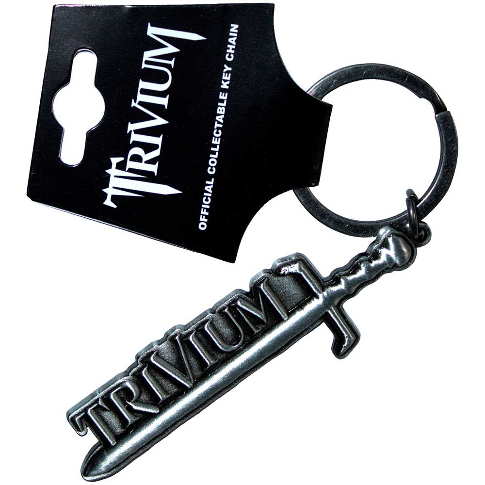 Trivium Silver Sword [Keychain]