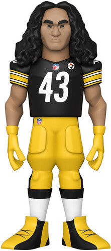 Troy Polamalu - FUNKO GOLD 5 NFL LEGENDS: Steelers - Troy Polamalu (Styles May Vary) (Vinyl Figure) [Action Figure]