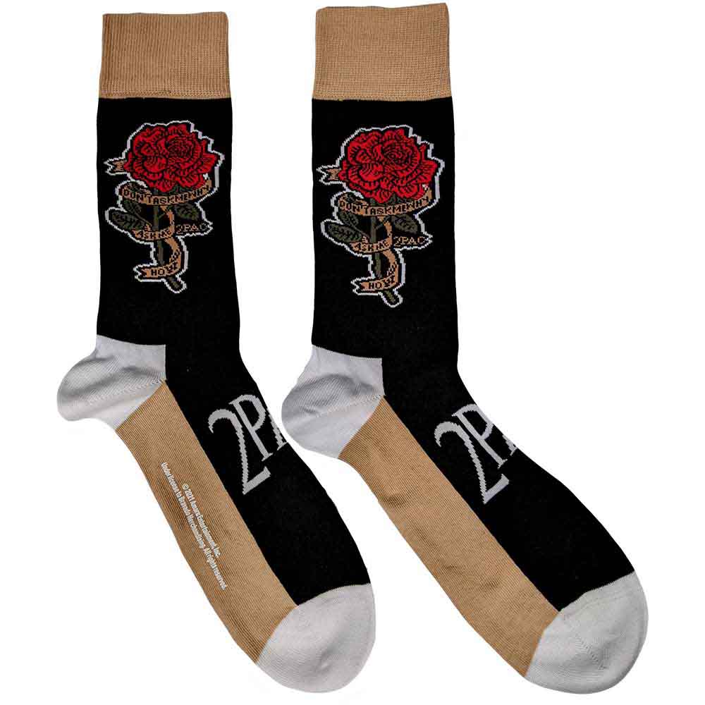 Tupac - Rose [Socks]