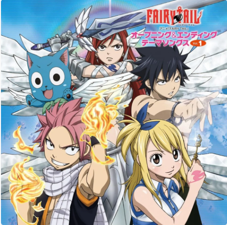 Various Artists - TV Anime "FAIRY TAIL" Opening & Ending Songs Vol.1 ( LP Clear Sky Blue) [Vinyl]