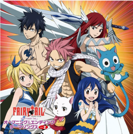 Various Artists - TV Anime "FAIRY TAIL" Opening & Ending Songs Vol.2 (LP Clear Orange) [Vinyl]
