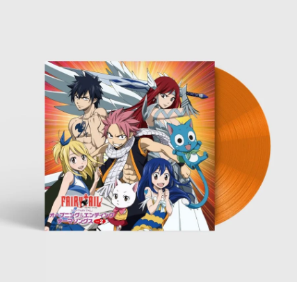 Various Artists - TV Anime "FAIRY TAIL" Opening & Ending Songs Vol.2 (LP Clear Orange) [Vinyl]