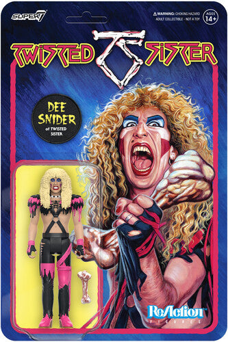 Twisted Sister - Super7 - Twisted Sister - ReAction - Dee Snider (Collectible, Figure, Action Figure) [Action Figure]