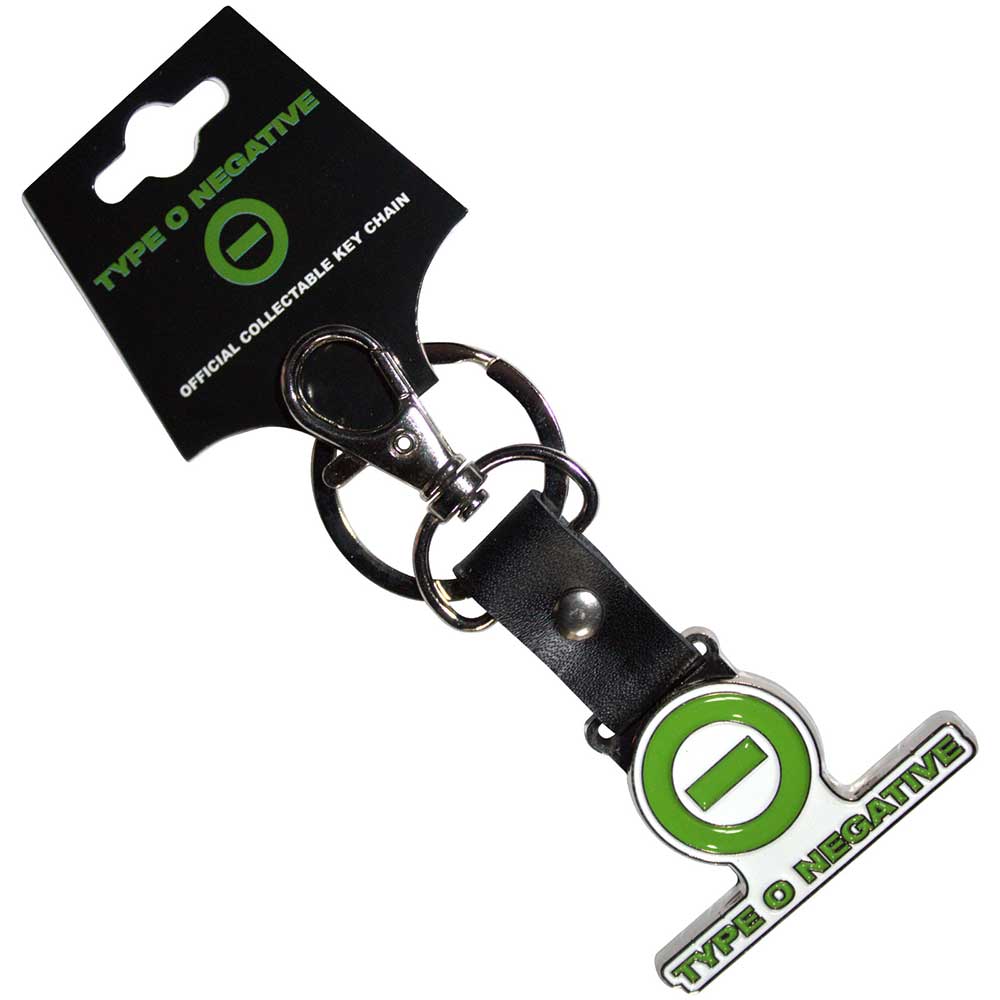 Type O Negative Negative Emblem & Text Logo [Keychain]
