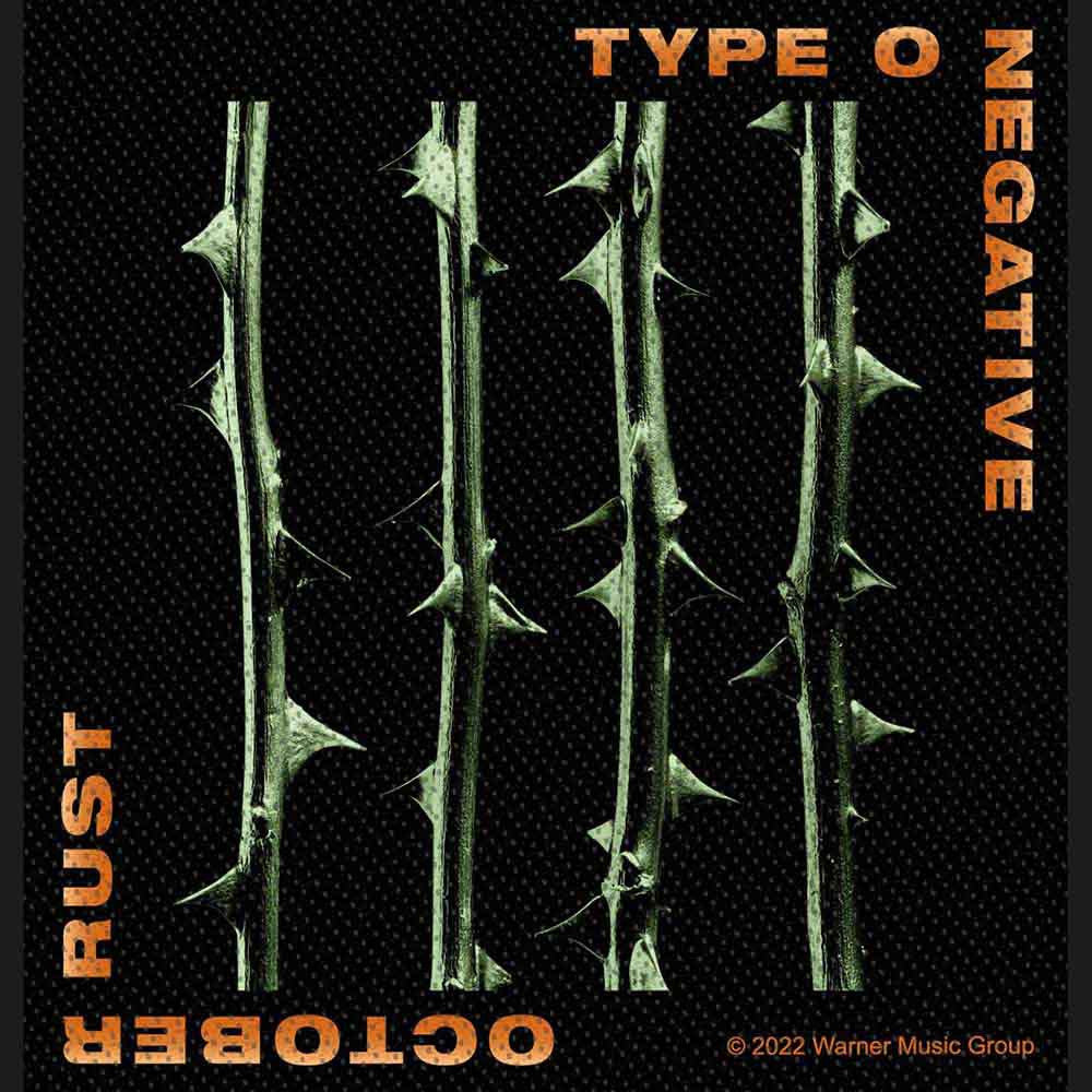 Type O Negative - October Rust Standard Patch [Merchandise]