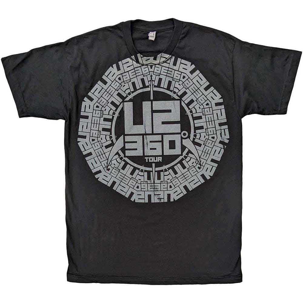 U2 - Camiseta con el logotipo de la gira de 360 ​​grados