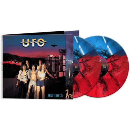 UFO - Hollywood '76 (Vinilo de color, salpicaduras azules y rojas) (2 LP) [Vinilo]