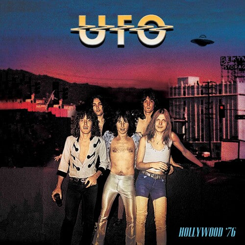 UFO - Hollywood '76 (Edición limitada, vinilo de color azul y rojo salpicado) (2 LP) [Vinilo]