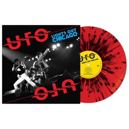 Ufo - Lights Out IN Chicago (Edición limitada, vinilo de color, salpicadura roja y negra) [Vinilo]