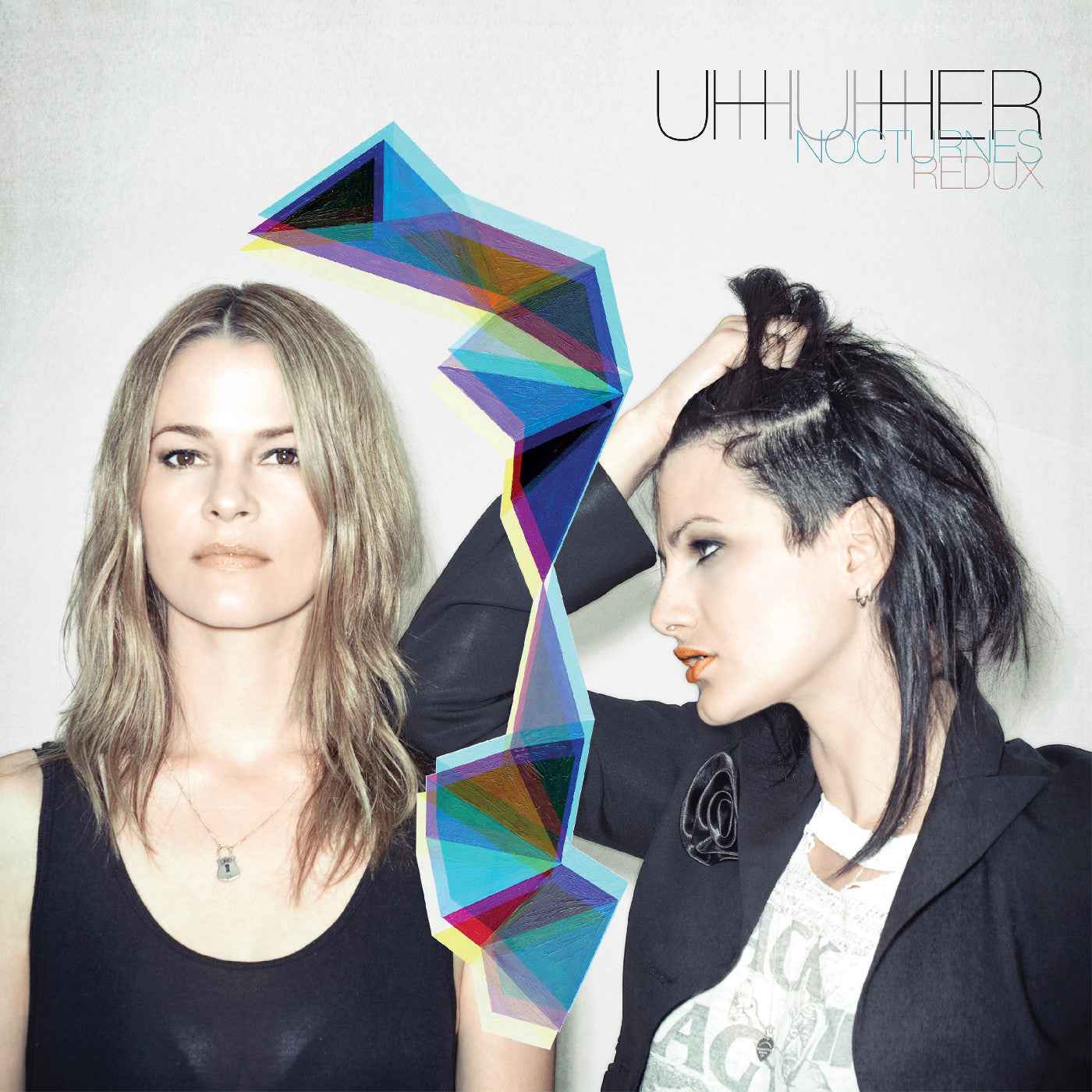Uh Huh Her - Nocturnes: Redux (Goth Confetti Vinyl) [Vinyl]