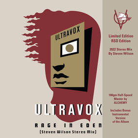 Ultravox - Rage In Eden [Mezcla estéreo de Steven Wilson] (RSD11.25.22) [Vinilo]