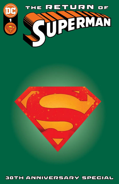 Return Of Superman 30Th Anniversary Special #1 (One Shot) E Ben Oliver The Eradicator Die-Cut Va (10/31/2023) Dc
